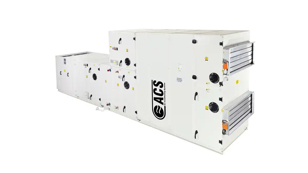 air handling unit with heat recovery